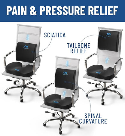 Everlasting Comfort Doctor Recommended Memory Foam Seat Cushion - Image 3