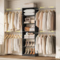 W1 Closet System, 3.5FT-7.7FT Closet Organizer System by ONBRILL