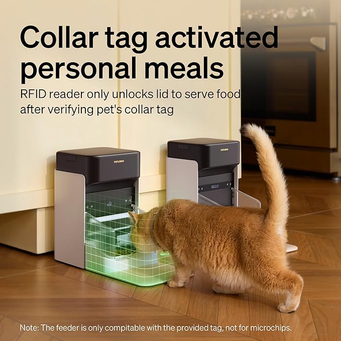 PETLIBRO RFID Automatic Cat Feeder, Collar Tag-Activated Personalized Meals - Image 3