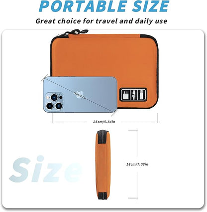 Electronics Organizer, Travel Cord Organizer Pouch, Portable Cable Organizer - Image 3