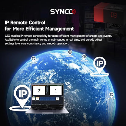 SYNCO Wireless Tally Light Camera Eye CE3 System - Image 5