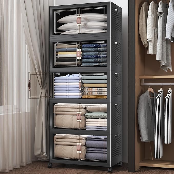 Extra Large Stackable Storage Bins by UAMFURIDirect