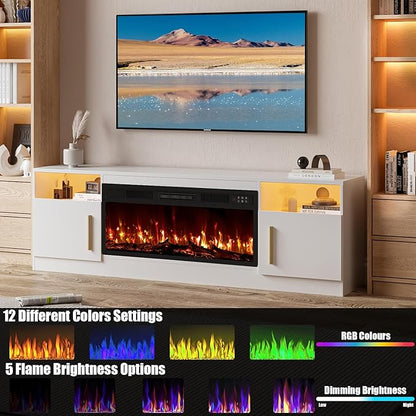 VITESSE Fireplace with TV Stand 36" inch Electric Fireplace Up to 80" TVs - Image 6