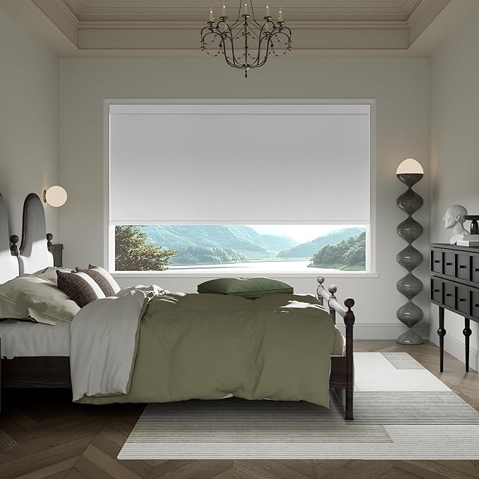 Boolegon Motorized Blinds with Remote, 100% Blackout Smart Electric Window - Image 8