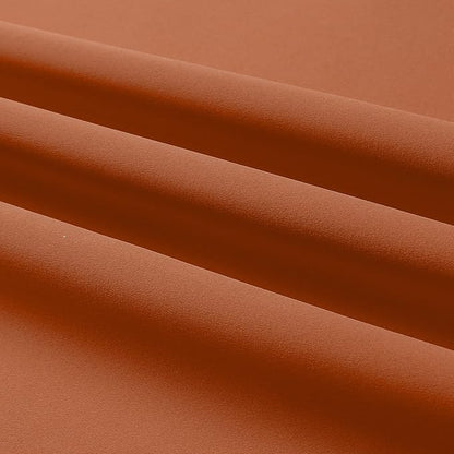 DUALIFE Rust Curtains 72 Inch Length 2 Panels Thermal Insulated Grommet Solid - Image 8