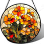 CRISGIF Stained Glass Window Hanging by Follow