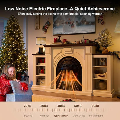 Farmhouse Electric Fireplace - Image 5