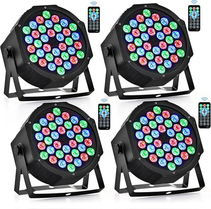 CO-Z 36 LED Stage Lights, RGB Par Lights by CO-Z