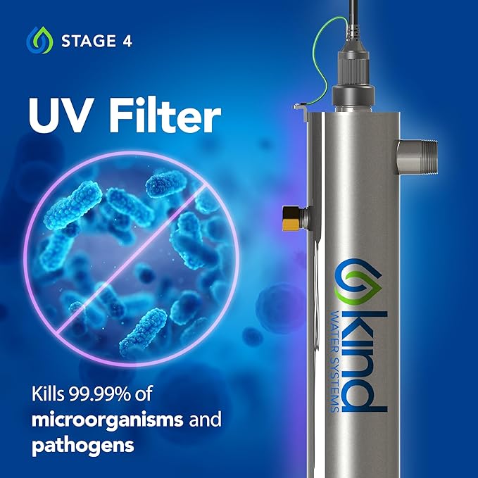 E-3000UV Whole House Salt-Free Water Softener & Filter Combo - Image 6