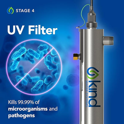 E-3000UV Whole House Salt-Free Water Softener & Filter Combo - Image 6