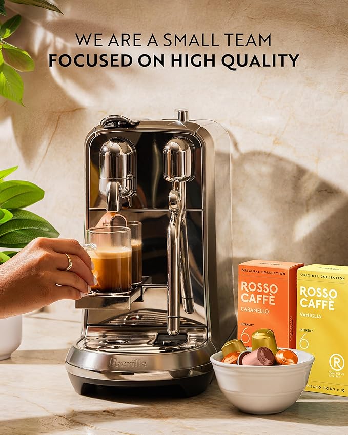 ROSSO CAFFÈ 120 Espresso Coffee Pods - Image 6