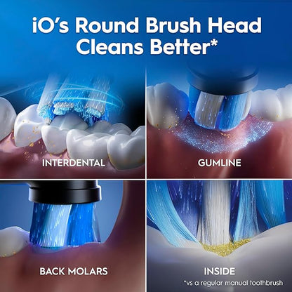 Oral-B iO Simple Clean Rechargeable Electric Powered Toothbrush, Night Black - Image 4