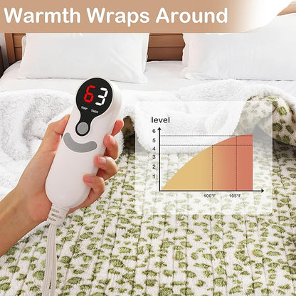 Electric Heated Blanket Throw Size 50"×60" - Image 3
