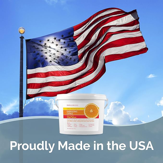 SMELLS BEGONE 1-Gallon Gel Odor Eliminator – High-Capacity, Long-Lasting - Image 4