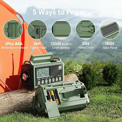 12000 Emergency Radio, NOAA Weather Radio - Image 4