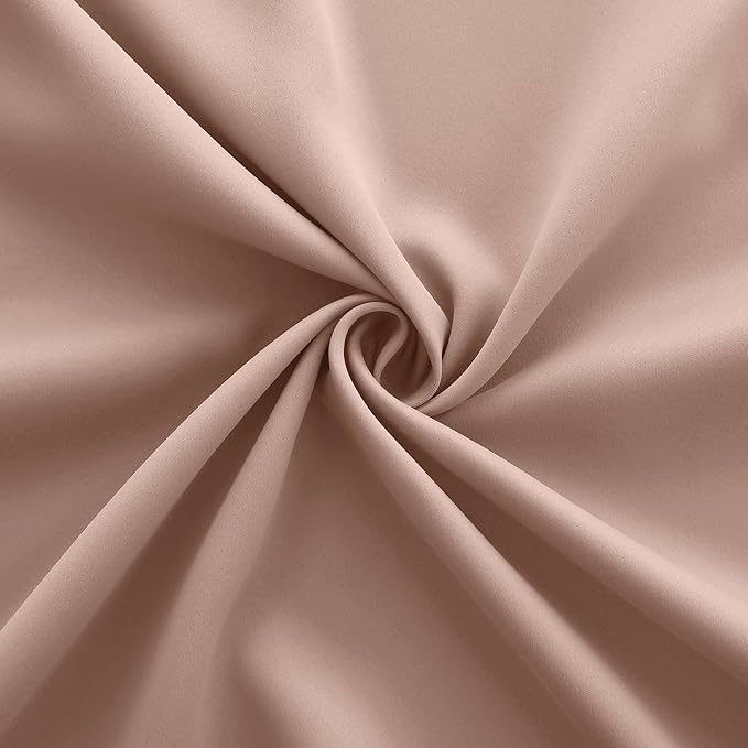 Blush Muted Pink Curtains 72 Inches Long - Image 5