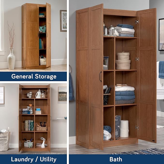 Sauder Select Storage Cabinet, Pantry Cabinet Kitchen Storage - Image 5