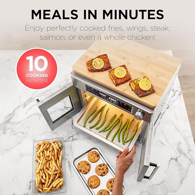Ivation Dual Zone Air Fryer French Door Oven - Image 6