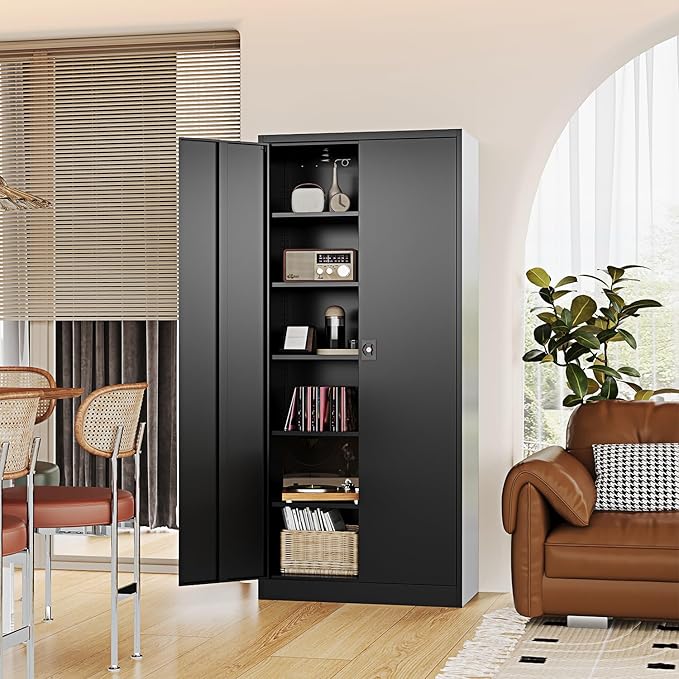 Metal Storage Cabinet-71” Tall Steel File Cabinets - Image 8