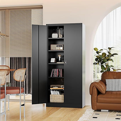 Metal Storage Cabinet-71” Tall Steel File Cabinets - Image 8