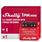 Shelly 1PM Mini Gen3 | WiFi Smart Switch Relay, 1 Channel 8A by Shelly