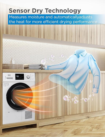 BLACK+DECKER 4.4 Cu. Ft. Electric Dryer - Image 4