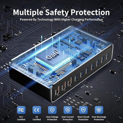 765W 10-Port GaN 3 Desktop Charging Station - Image 4
