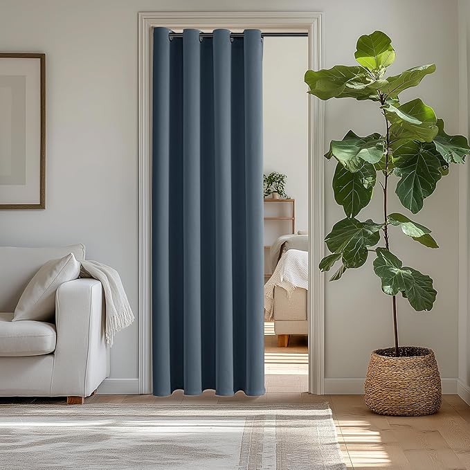 ChrisDowa Blackout Door Curtains by ChrisDowa