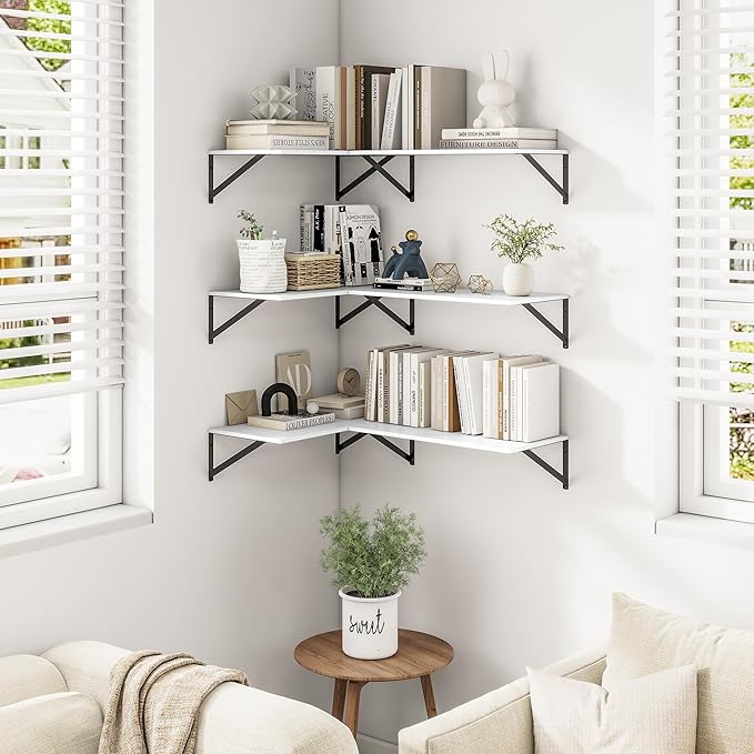 Heimlove 24" W x 12" D Wall Shelves - Image 2