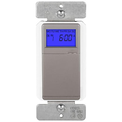 TOPGREENER Digital Astronomic Timer Switch, 7-Day Programmable Sunrise Sunset by TOPGREENER