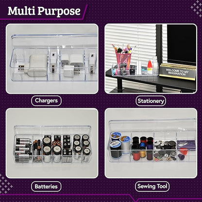 Set of 3 Cable Organizer Box W/Labels - Image 5