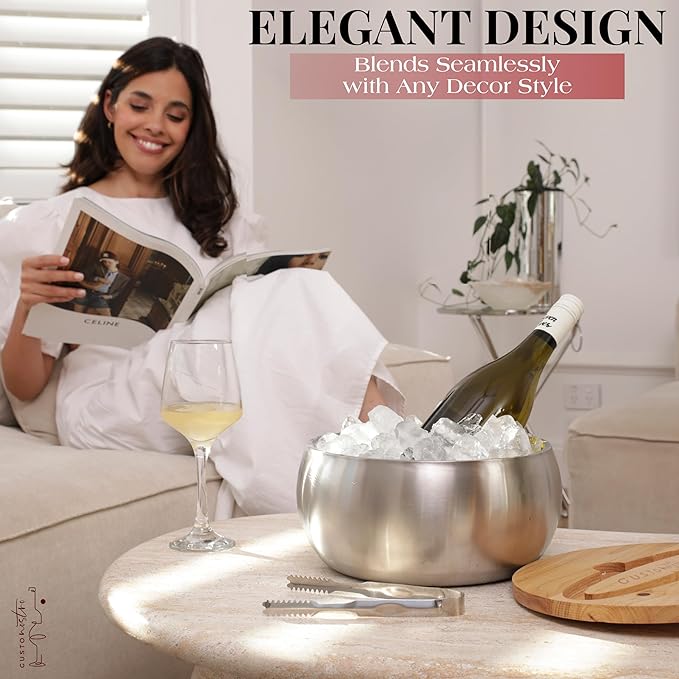 Gusto Nostro 4.1L Insulated Ice Bucket - Image 4