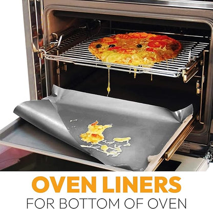 Silver Teflon Liner Roll for Ovens, Stovetops & Grills - Image 2