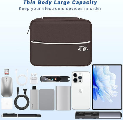 Electronics Organizer, Travel Cord Organizer Pouch, Portable Cable Organizer - Image 4