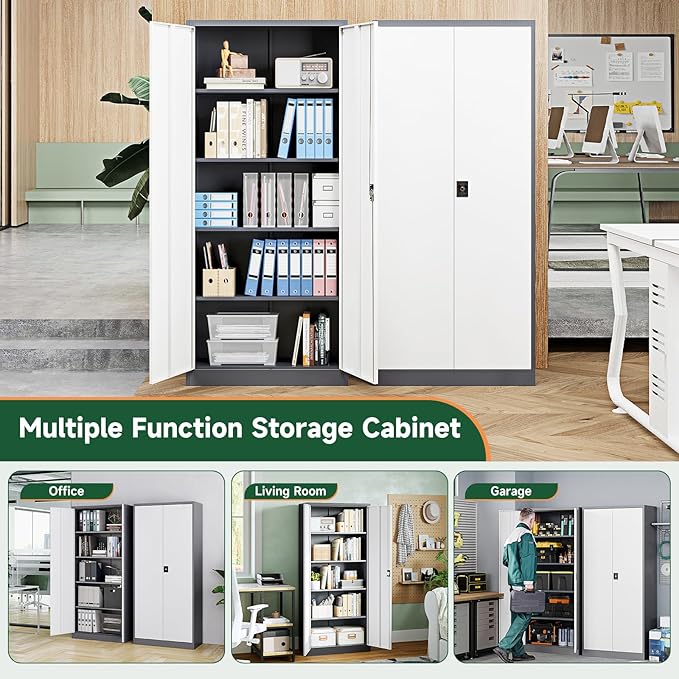 Letaya Metal Garage Storage Cabinets - Image 7