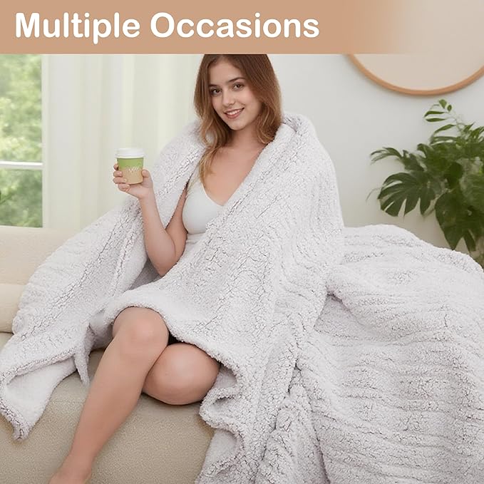Electric Heated Blanket Full Size 72"×84" - Image 9