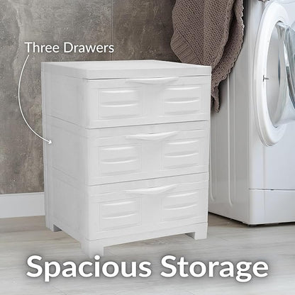 Sunnydaze 29.5" H 3-Tier Storage Cabinet - Image 5