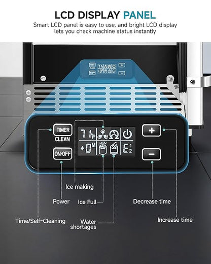 EUHOMY Under Counter Ice Maker - Image 4
