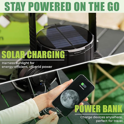 Solar Camping Fan – Camping Fan Solar Powered - Image 6