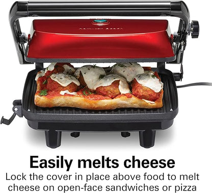 Hamilton Beach Panini Press Sandwich Maker & Electric Indoor Grill - Image 5