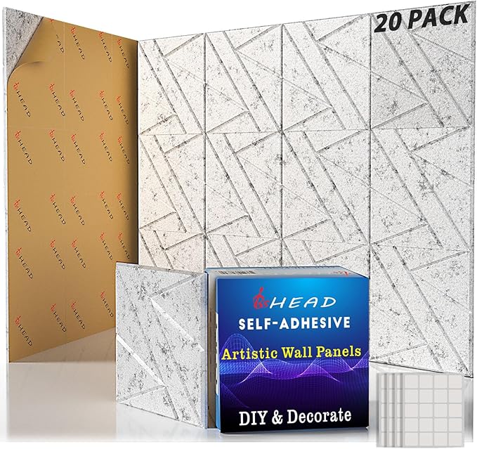 【20 Pack】 Acoustic Panels Self-Adhesive by Staytunedforournewproduct