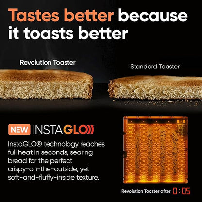 Revolution R180 Connect Touchscreen Smart Toaster + Toastie Press – Choose from - Image 3