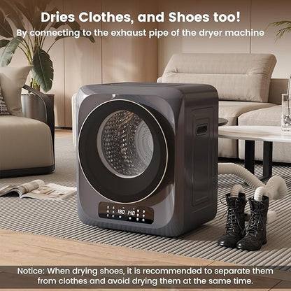 VCJ Portable Dryer for Laundry, 12lbs Clothes Dryer - Image 5
