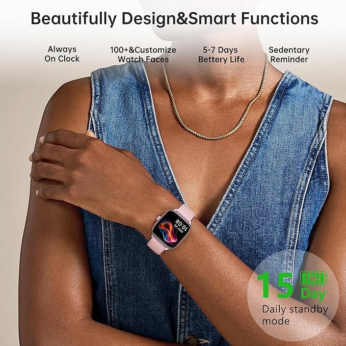 Fitness Tracker Answer/Make Calls, Smart Watch - Image 6