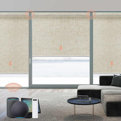 Motorized Blinds Roller Shade by Canisteo