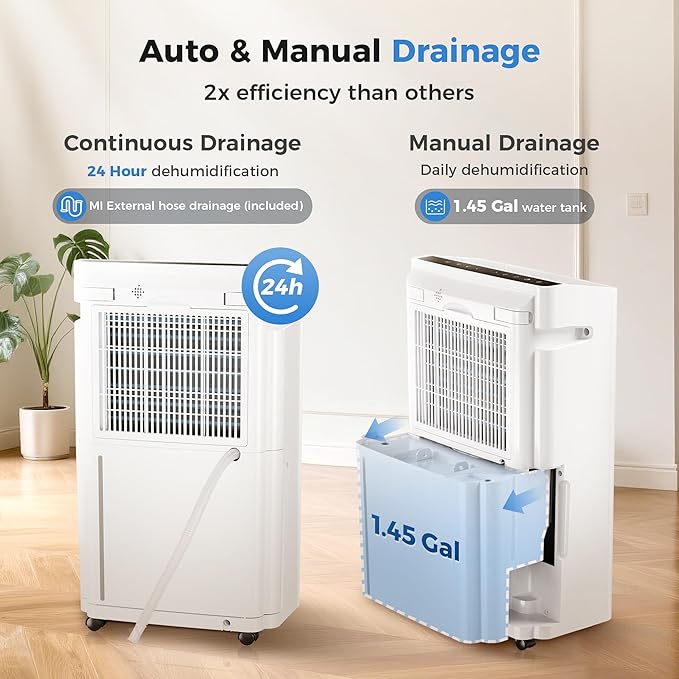 6, 500 Sq Ft Smart Home Dehumidifier - Image 6