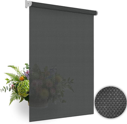 HILADUO Customized Solar Screen Roller Shade Blinds - Image 9