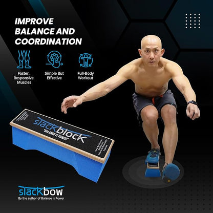 SlackBow SlackBlock Athletic Balance Trainer – Improve Balance, and Athletic - Image 6