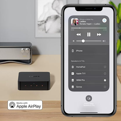 WiiM Pro AirPlay 2 Receiver, Google Cast Audio, WiFi Multiroom Streamer - Image 3