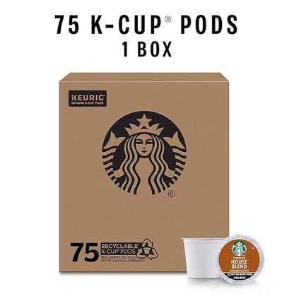 Starbucks K-Cup Coffee Pods, Medium Roast, House Blend - Image 2
